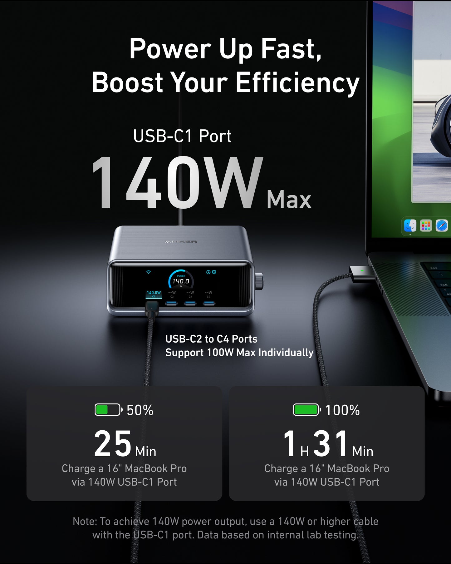 Anker Prime 250W 桌面充电器