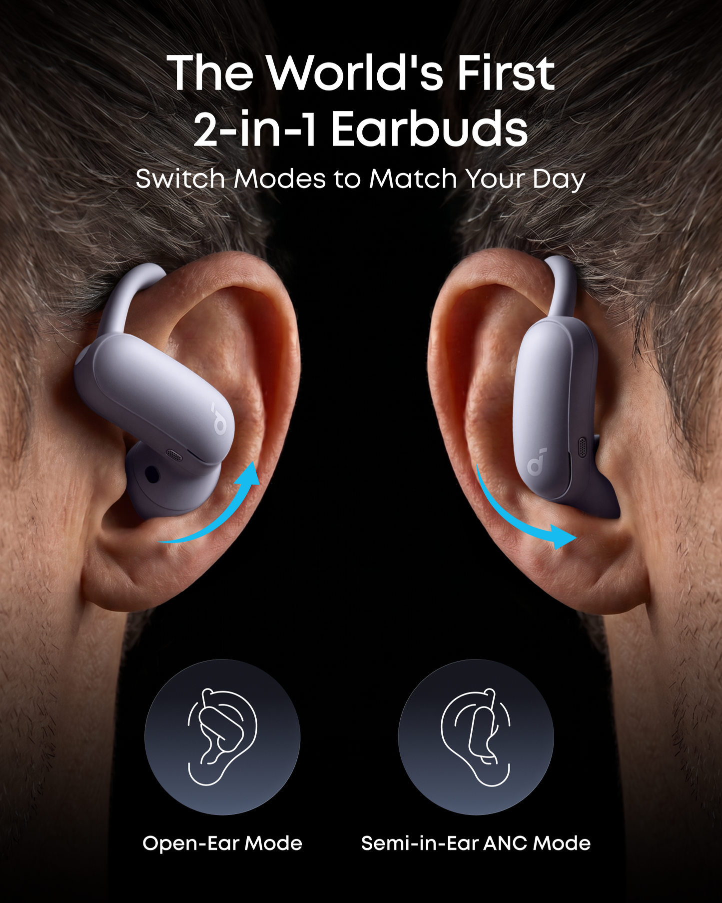 Anker soundcore AeroFit 2 Pro雙模式藍牙耳機