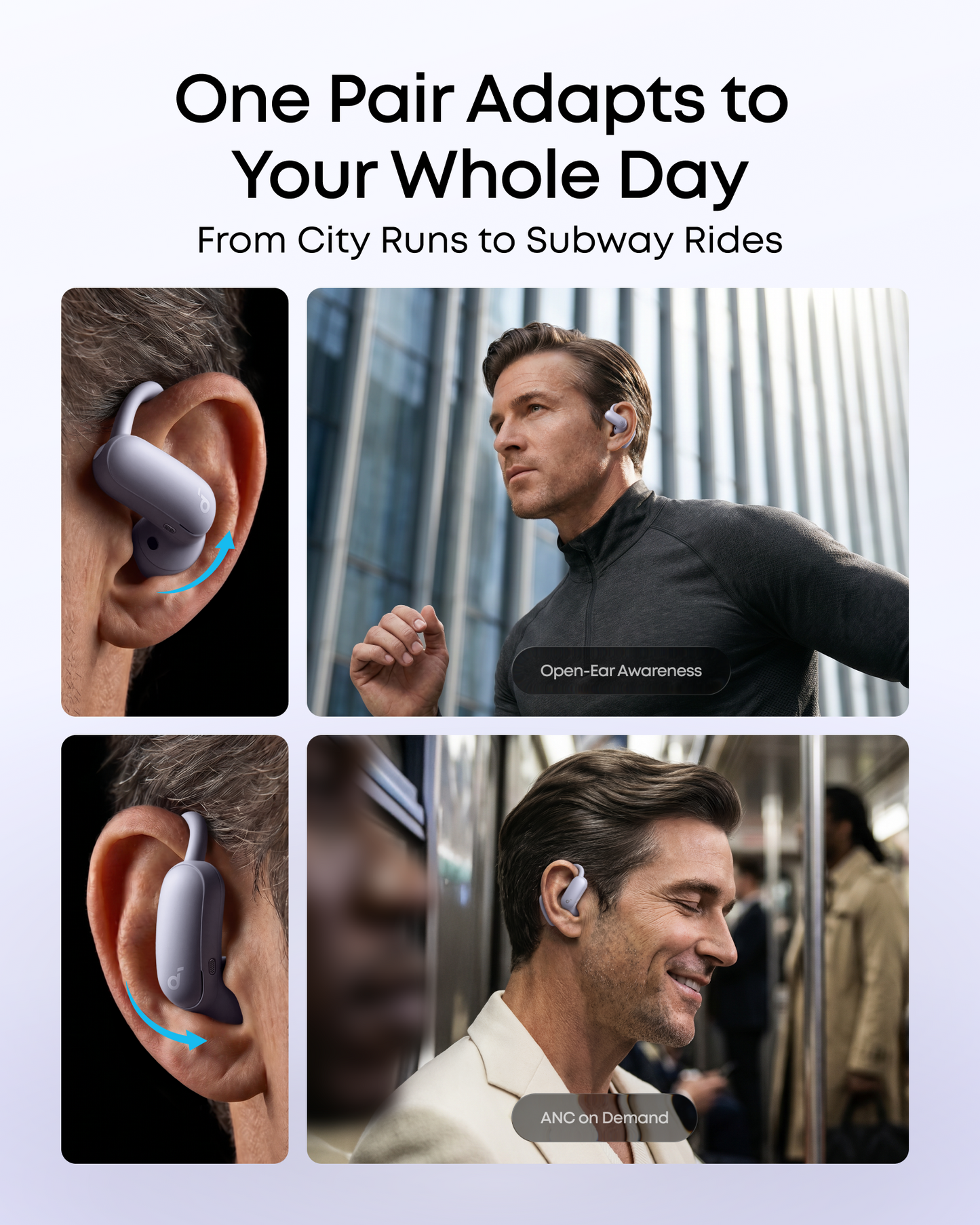 Anker soundcore AeroFit 2 Pro雙模式藍牙耳機