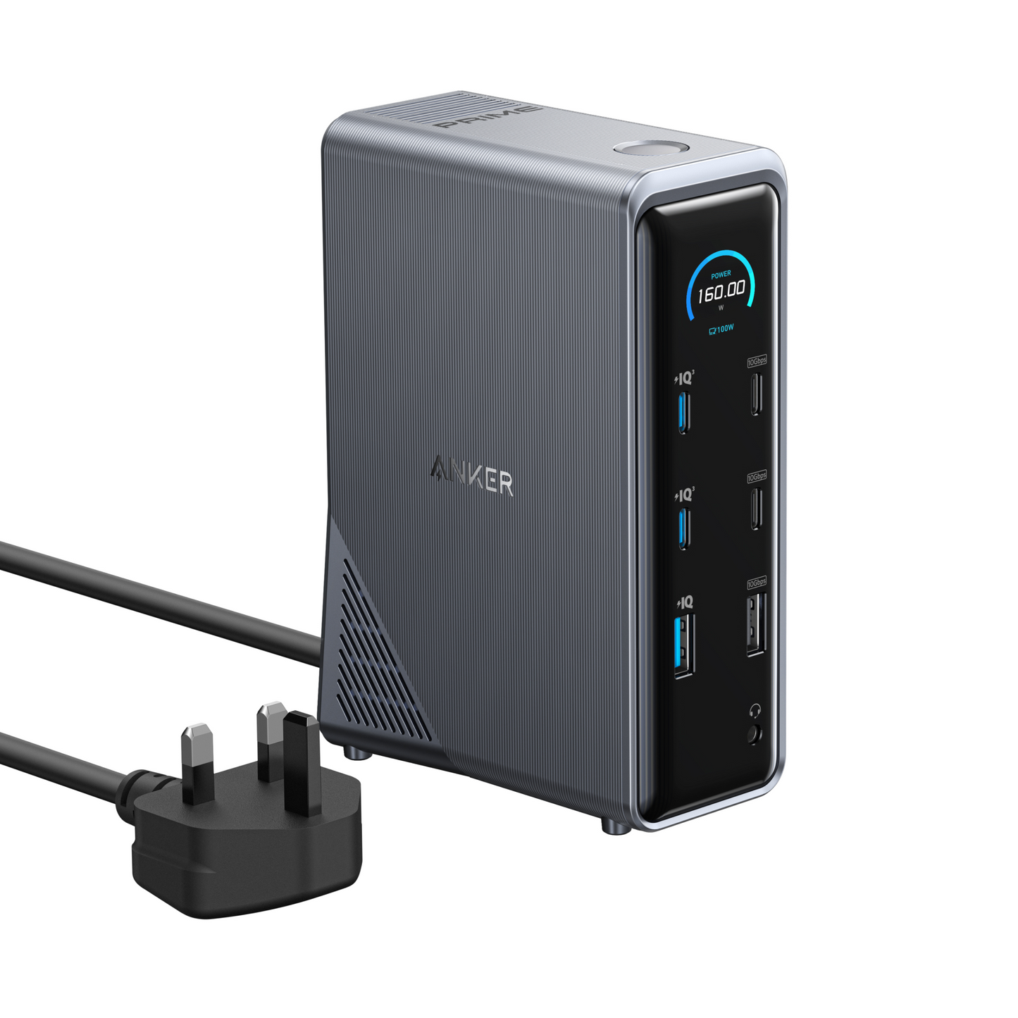Anker Prime 14合1 雙顯示屏 160W 擴展基座