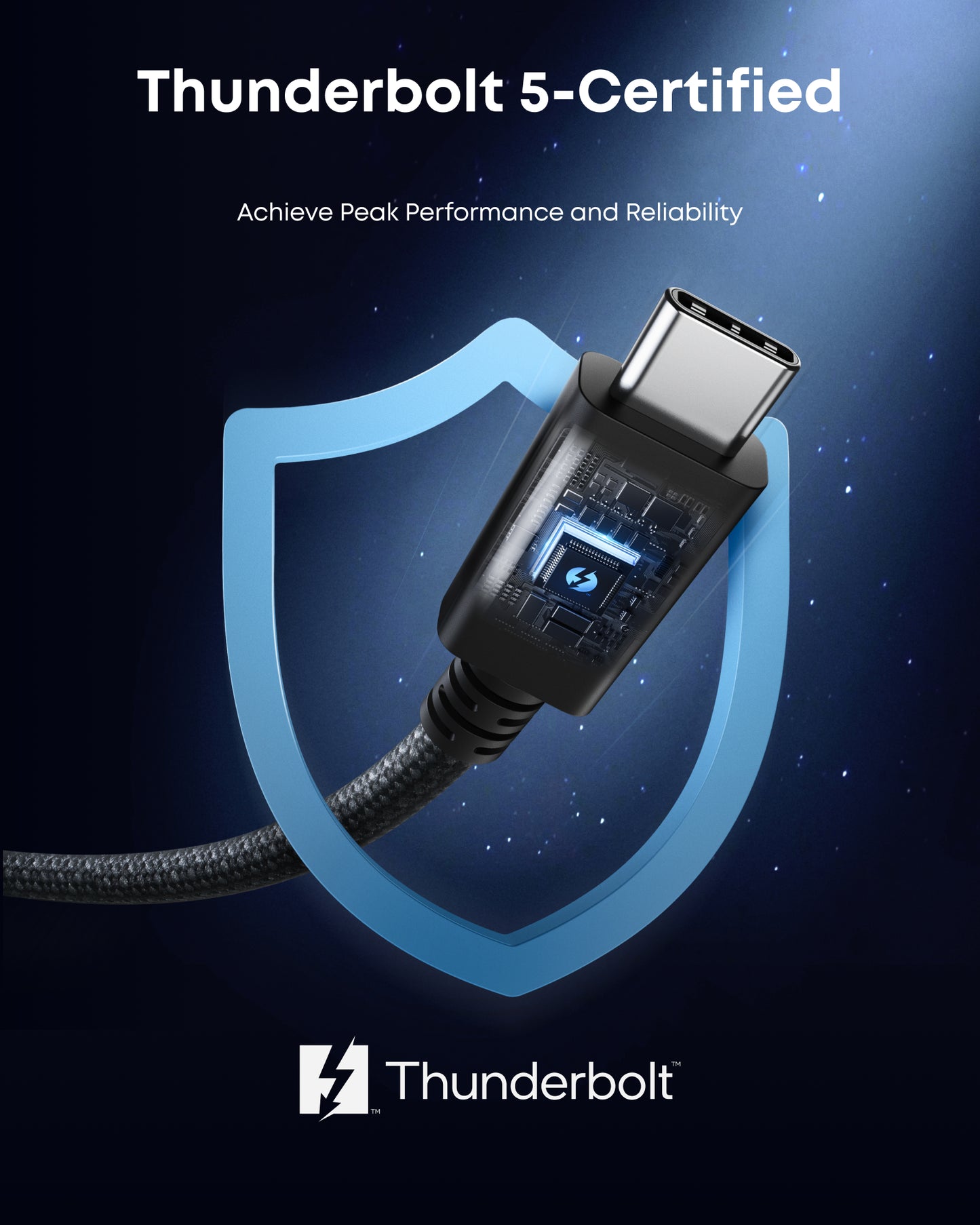 Anker Prime Thunderbolt 5 數據線