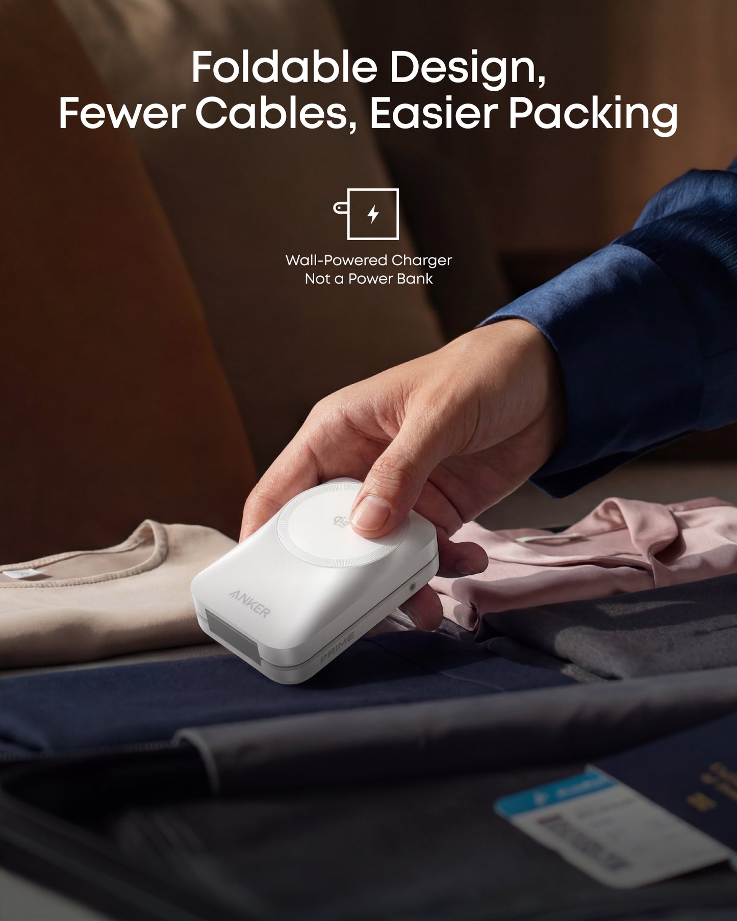 Anker Prime 25W 三合一無線充電器