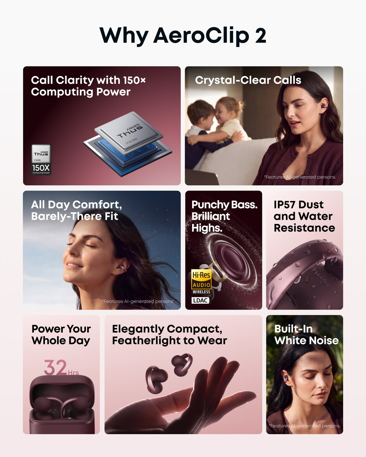Anker AeroClip 2 耳夾耳機